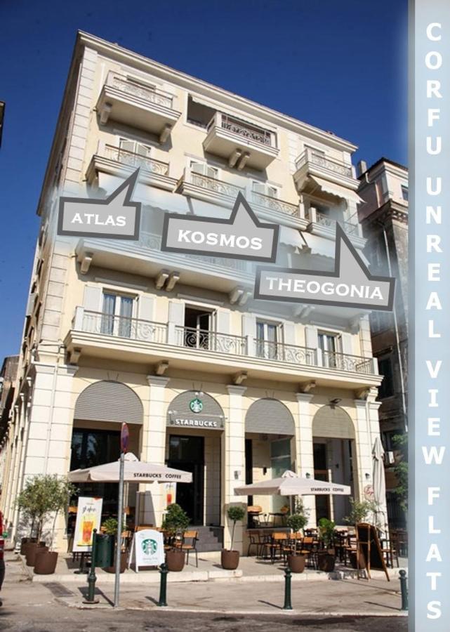 Corfu Unreal View Flats Apartment Bagian luar foto