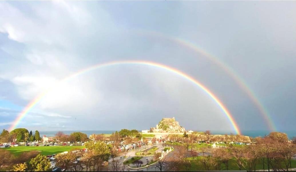 Corfu Unreal View Flats Apartment Bagian luar foto