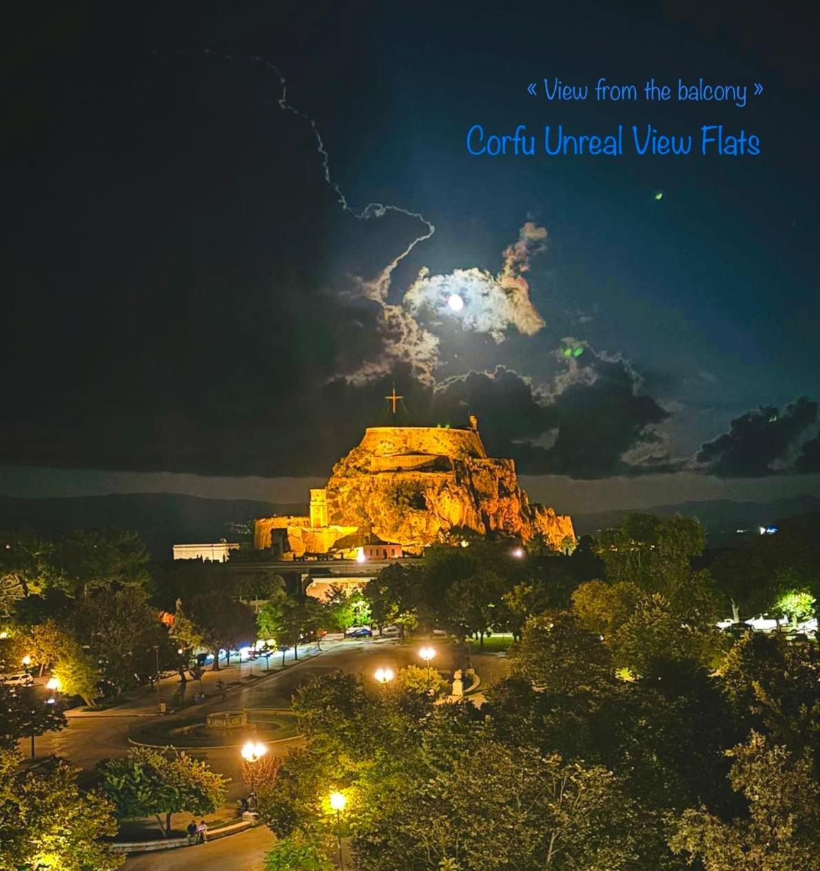 Corfu Unreal View Flats Apartment Bagian luar foto